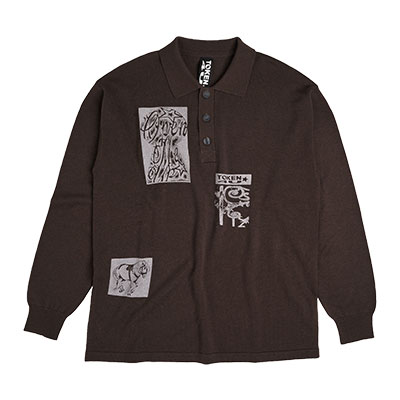 TOKEN(トークン)/ EMO POLO -BROWN-