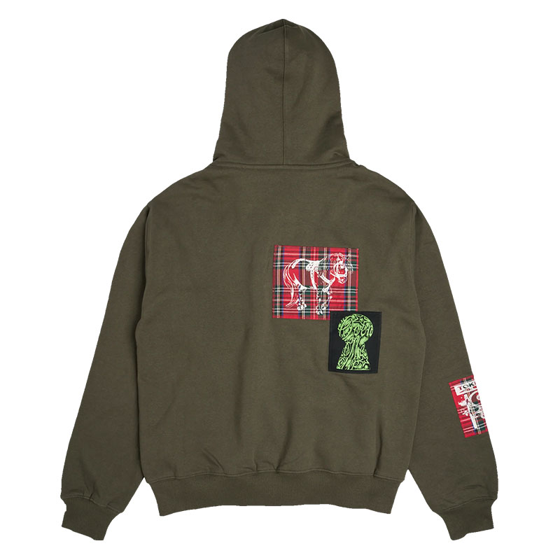 TOKEN(トークン)/ CARLY ZIP HOODIE -OLIVE-
