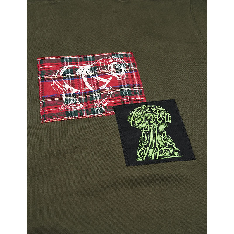 TOKEN(トークン)/ CARLY ZIP HOODIE -OLIVE-