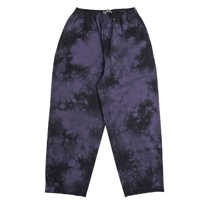 TOKEN(トークン)/ SUNDOWN PANTS -PURPLE TIE DYE-