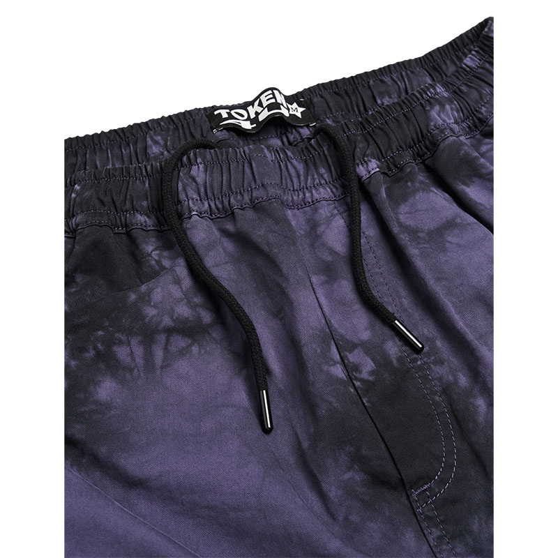 TOKEN(トークン)/ SUNDOWN PANTS -PURPLE TIE DYE-
