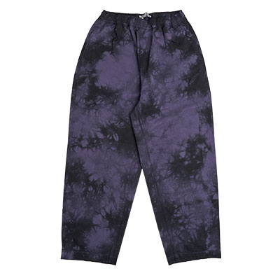TOKEN(トークン)/ SUNDOWN PANTS -PURPLE TIE DYE-