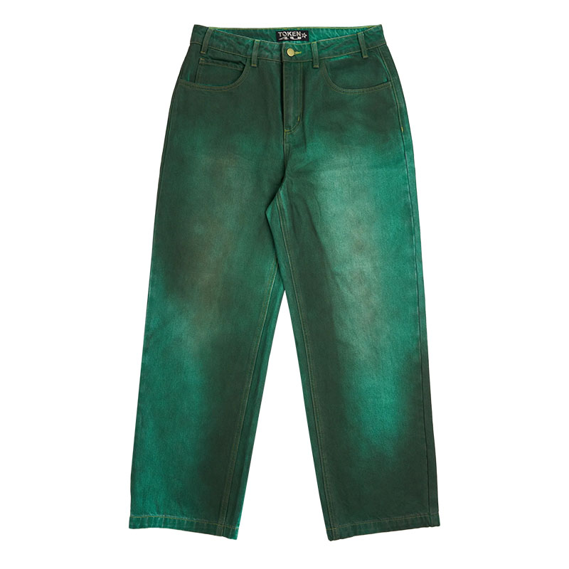 TOKEN(トークン)/ ALPHABET JEANS -GREEN-