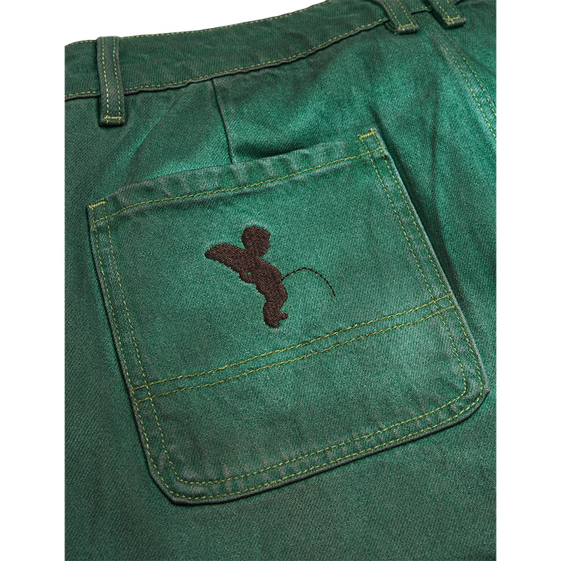 TOKEN(トークン)/ ALPHABET JEANS -GREEN-