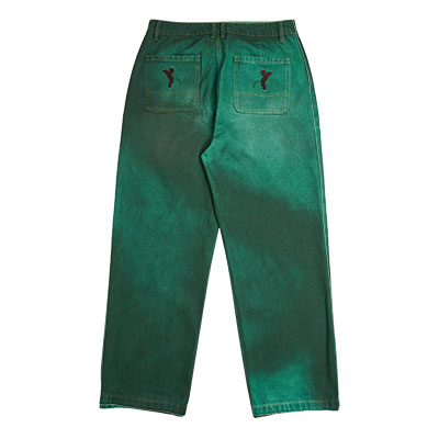 TOKEN(トークン)/ ALPHABET JEANS -GREEN-