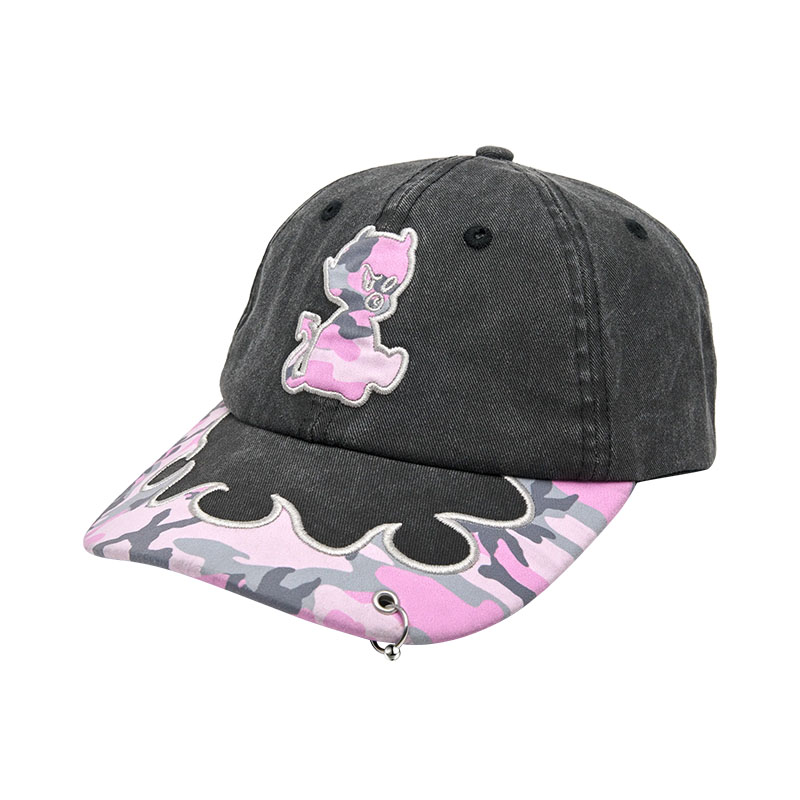 TOKEN(トークン)/ BAE CAP -BLACK/PINK CAMO-