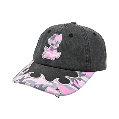 TOKEN(トークン)/ BAE CAP -BLACK/PINK CAMO-