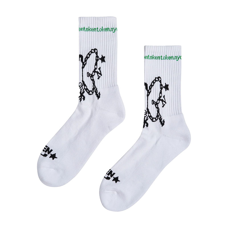 TOKEN(トークン)/ DELTA SOCKS -WHITE-