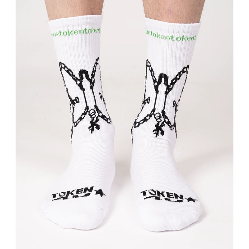 TOKEN(トークン)/ DELTA SOCKS -WHITE-