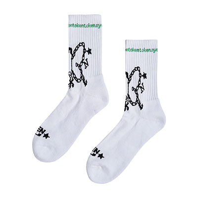 TOKEN(トークン)/ DELTA SOCKS -WHITE-