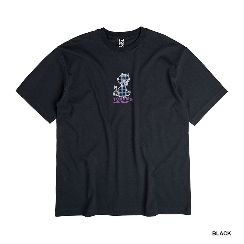 TOKEN(トークン)/ PLAID DEVIL SS TEE -2COLOR-