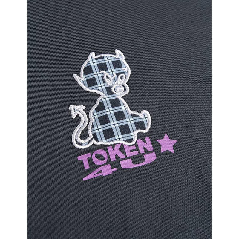 TOKEN(トークン)/ PLAID DEVIL SS TEE -2COLOR-