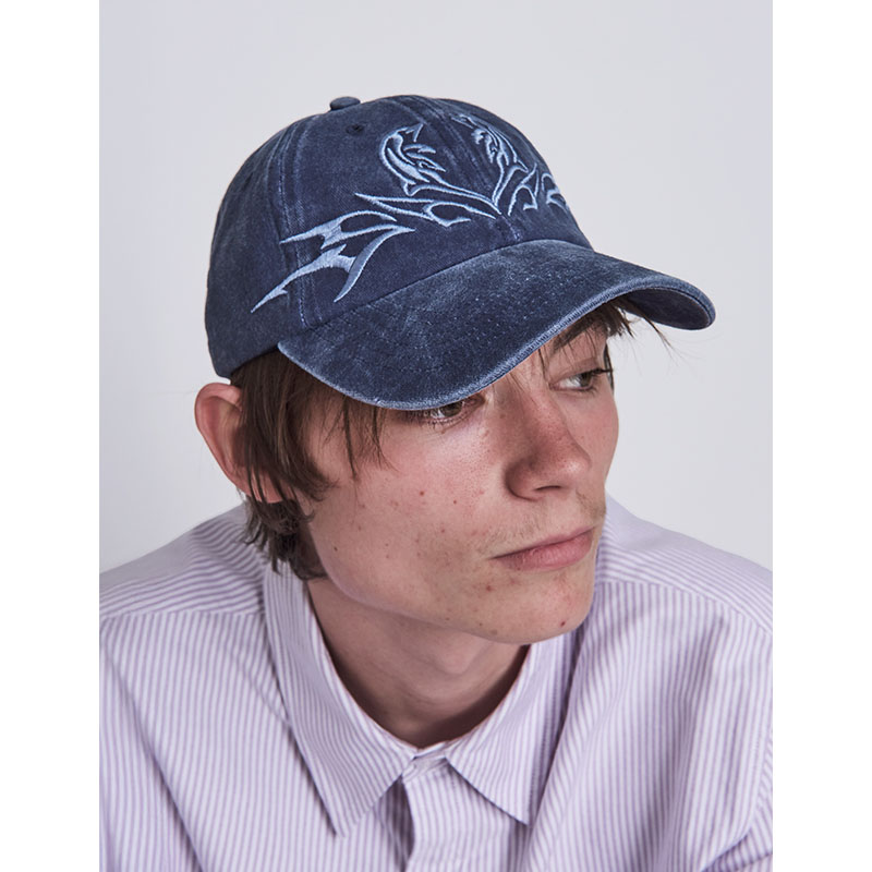 TOKEN(トークン)/ DOLPHIN LOVE CAP -WASHED NAVY-