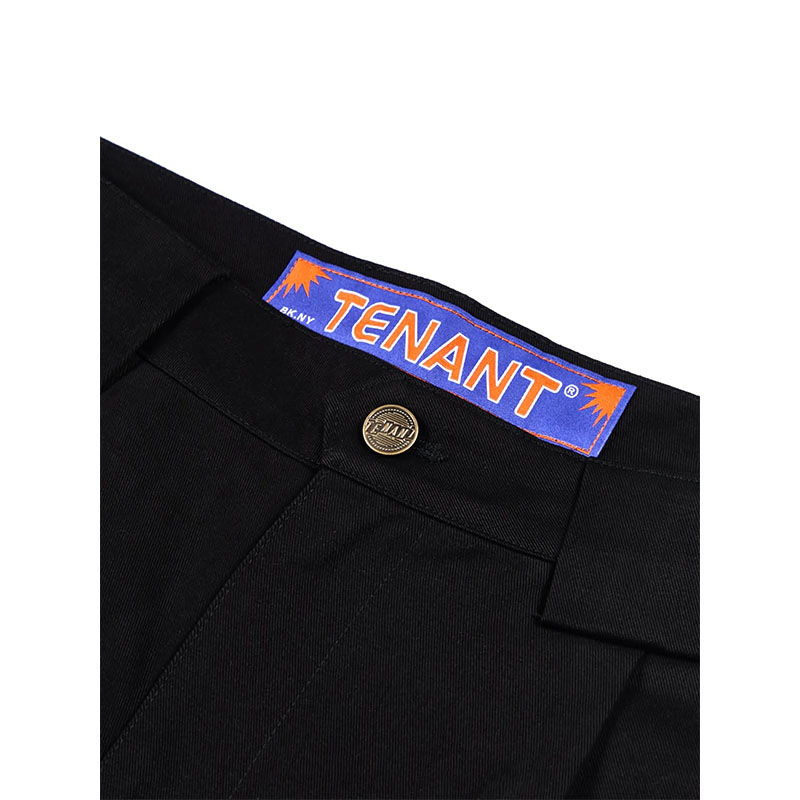 TENANT(テナント)/ Broadway Work Pants -BLACK-