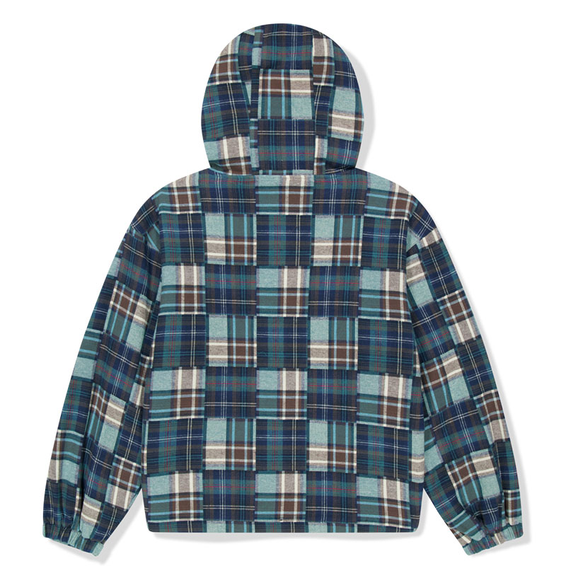 WKNDRS(ウィーケンダーズ)/ PATCHWORK HOOD JACKET -MULTI-
