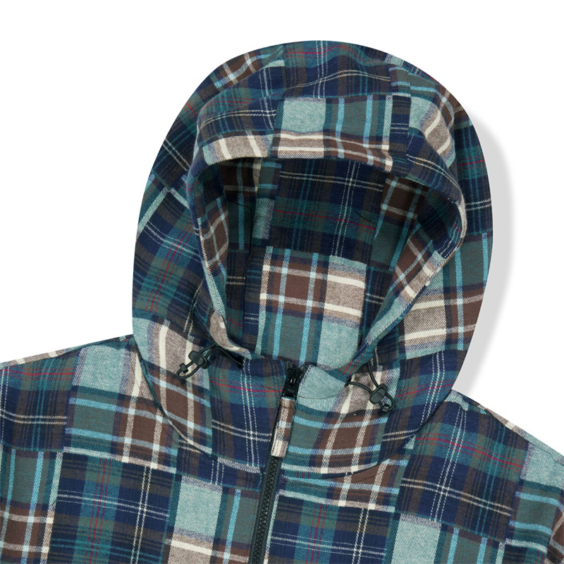 WKNDRS(ウィーケンダーズ)/ PATCHWORK HOOD JACKET -MULTI-