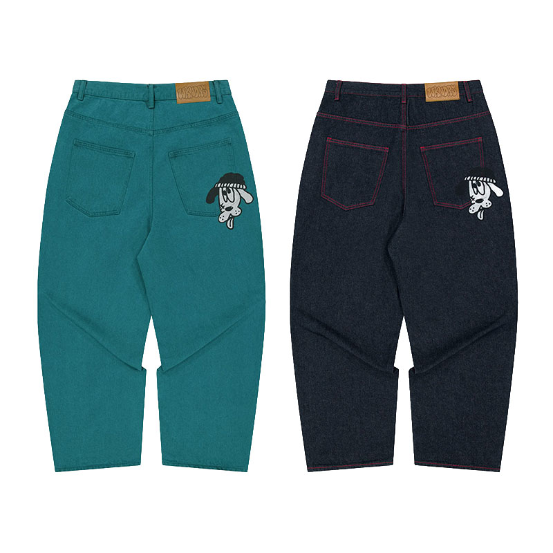 WKNDRS(ウィーケンダーズ)/ HOUND DENIM PANTS -2.COLOR-