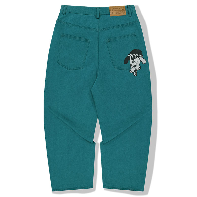 WKNDRS(ウィーケンダーズ)/ HOUND DENIM PANTS -2.COLOR-