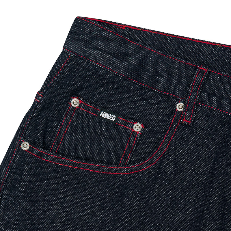 WKNDRS(ウィーケンダーズ)/ HOUND DENIM PANTS -2.COLOR-