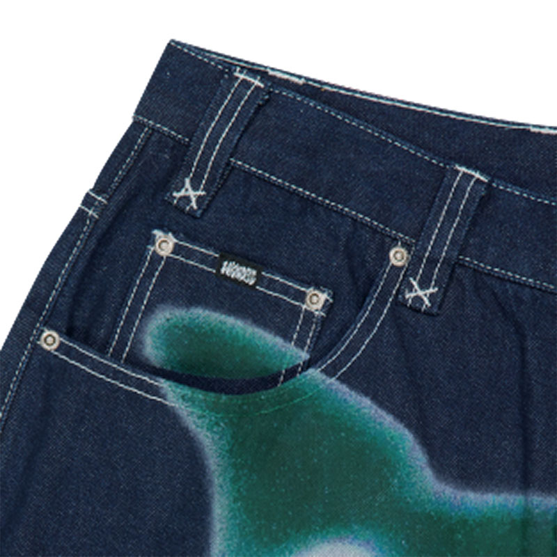 WKNDRS(ウィーケンダーズ)/ CAT DENIM PANTS -INDIGO-