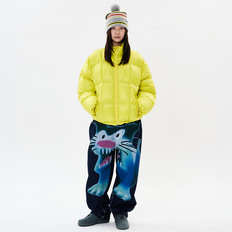 WKNDRS(ウィーケンダーズ)/ CAT DENIM PANTS -INDIGO-
