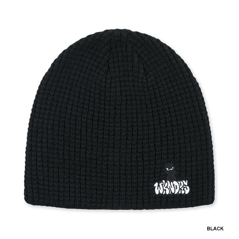 WKNDRS(ウィーケンダーズ)/ WAFFLE BEANIE -2.COLOR-