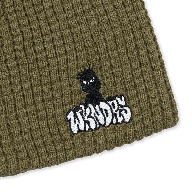 WKNDRS(ウィーケンダーズ)/ WAFFLE BEANIE -2.COLOR-