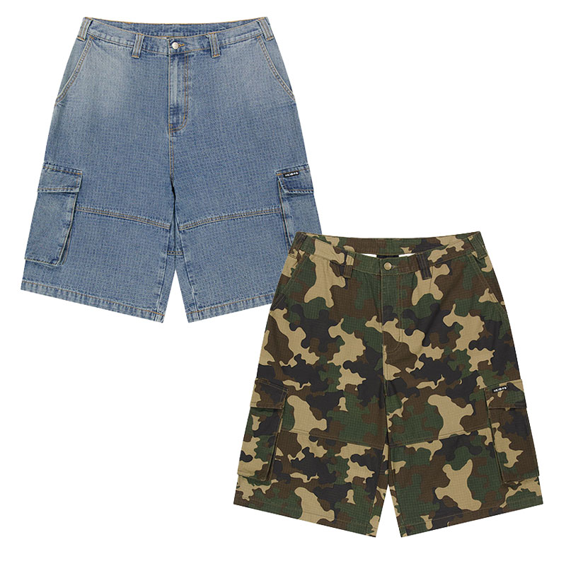 WKNDRS(ウィーケンダーズ)/ DULLY RIPSTOP CARGO SHORTS -2.COLOR-