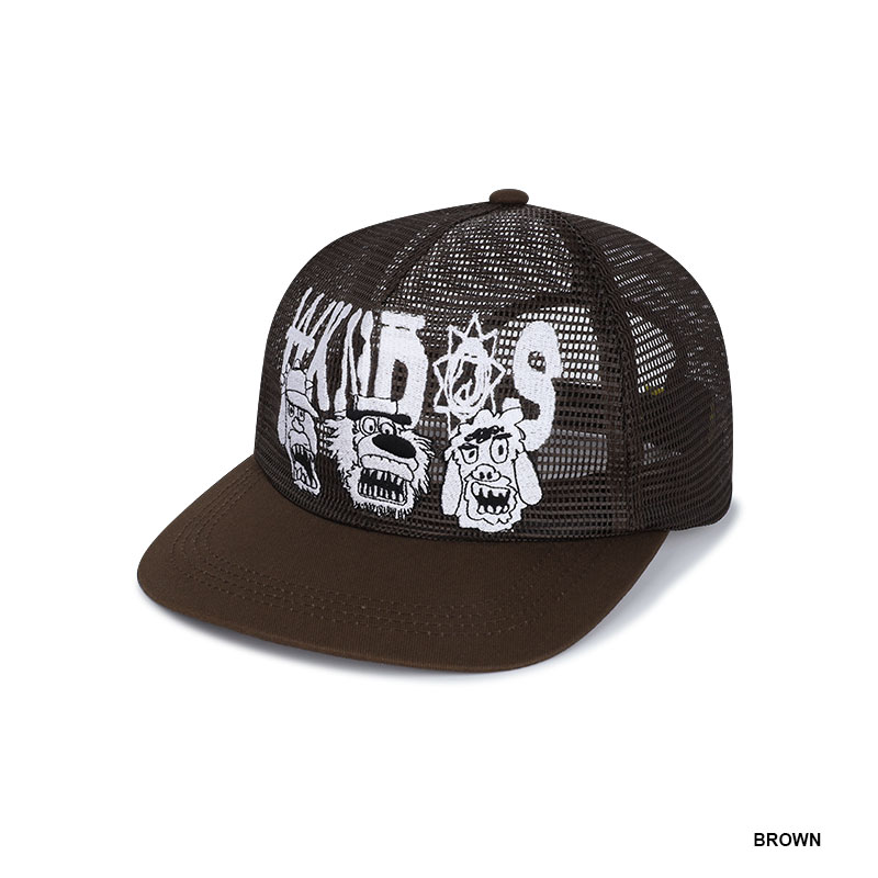 WKNDRS(ウィーケンダーズ)/ GWAXNG MESH CAP -2.COLOR-