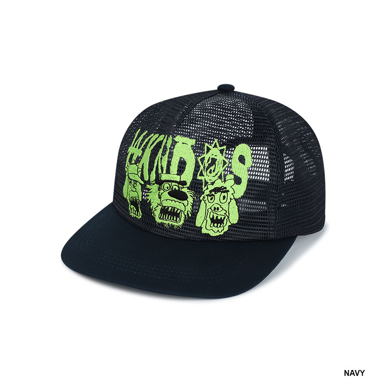 WKNDRS(ウィーケンダーズ)/ GWAXNG MESH CAP -2.COLOR-