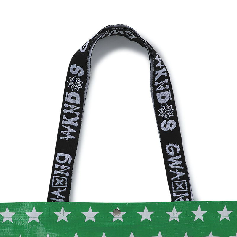 WKNDRS(ウィーケンダーズ)/ DULLY TOTE BAG -GREEN-