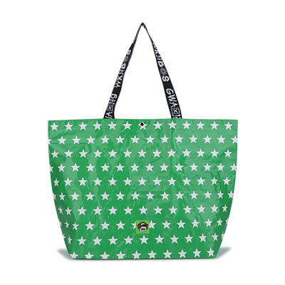 WKNDRS(ウィーケンダーズ)/ DULLY TOTE BAG -GREEN-