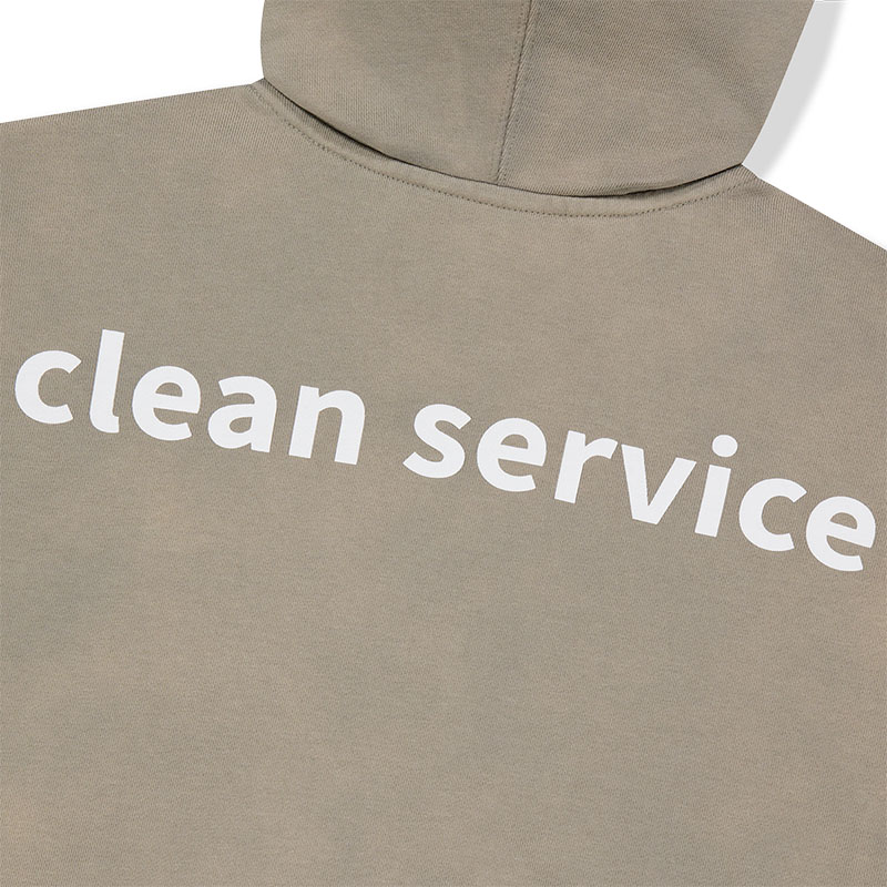 WKNDRS(ウィーケンダーズ)/ CLEAN SERVICE ZIP-UP HOODIE -2.COLOR-