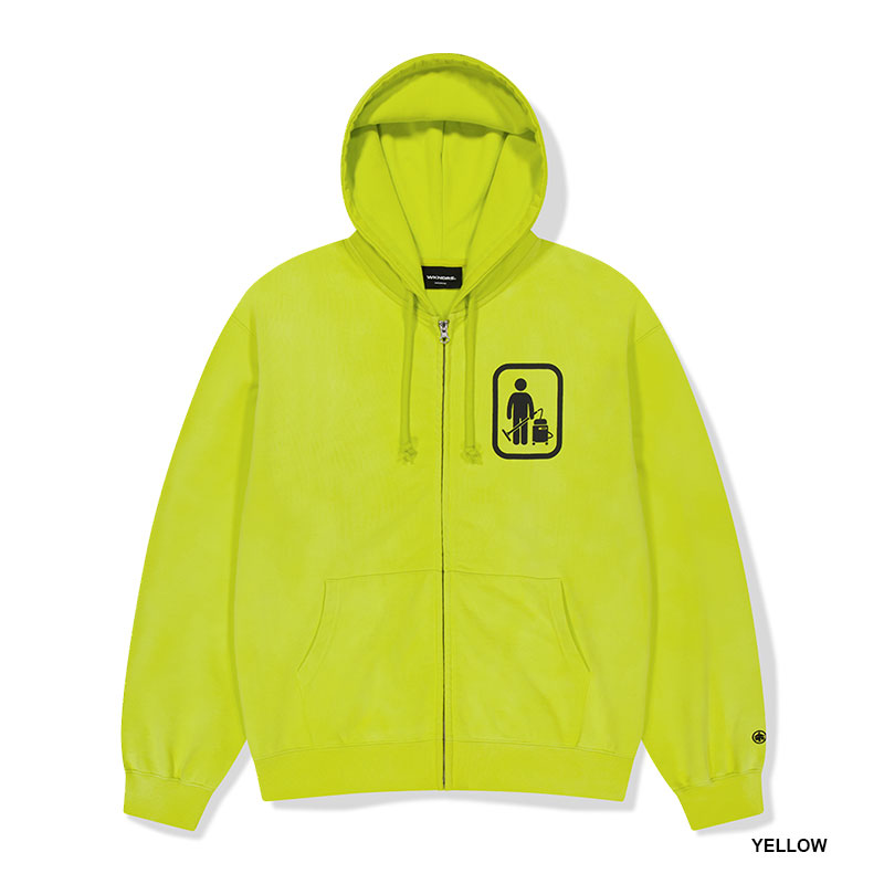 WKNDRS(ウィーケンダーズ)/ CLEAN SERVICE ZIP-UP HOODIE -2.COLOR-