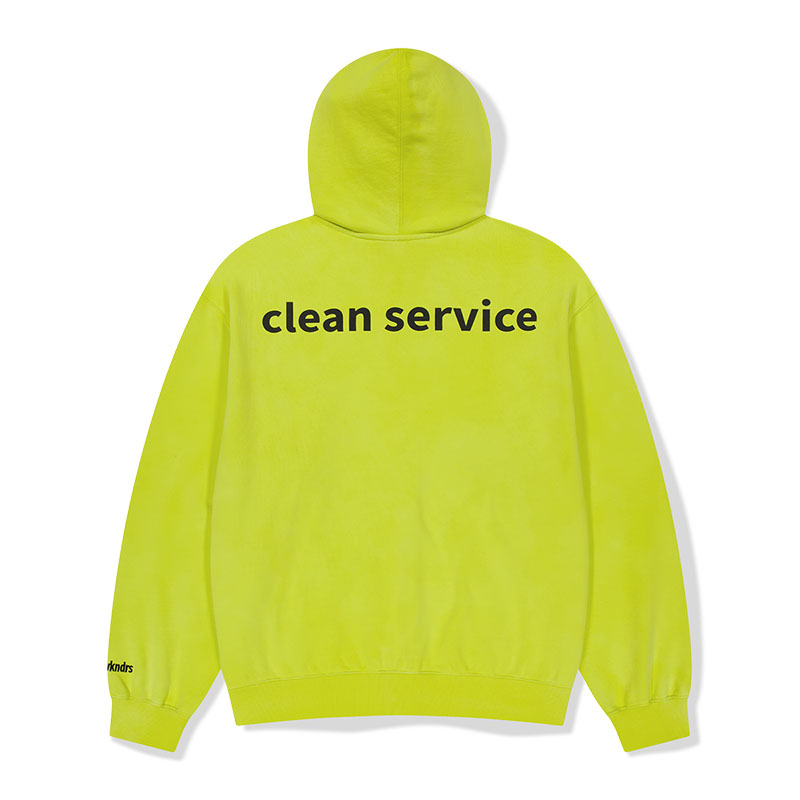 WKNDRS(ウィーケンダーズ)/ CLEAN SERVICE ZIP-UP HOODIE -2.COLOR-