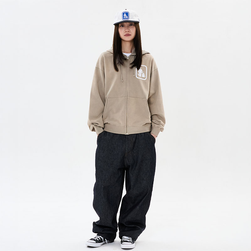 WKNDRS(ウィーケンダーズ)/ CLEAN SERVICE ZIP-UP HOODIE -2.COLOR-