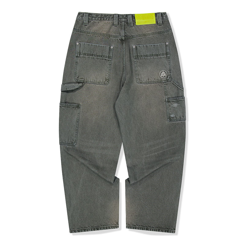 WKNDRS(ウィーケンダーズ)/ CLEAN SERVICE DENIM PANTS -KHAKI-
