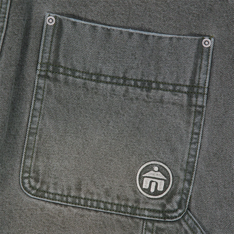 WKNDRS(ウィーケンダーズ)/ CLEAN SERVICE DENIM PANTS -KHAKI-