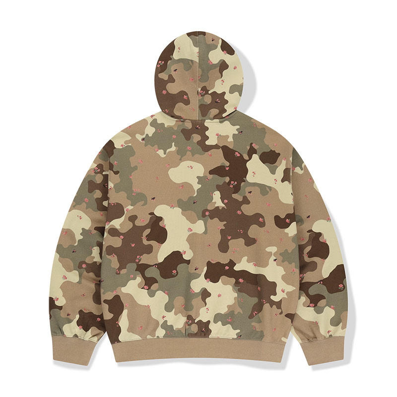 WKNDRS(ウィーケンダーズ)/ FLORAL ZIP-UP HOODIE -2.COLOR-