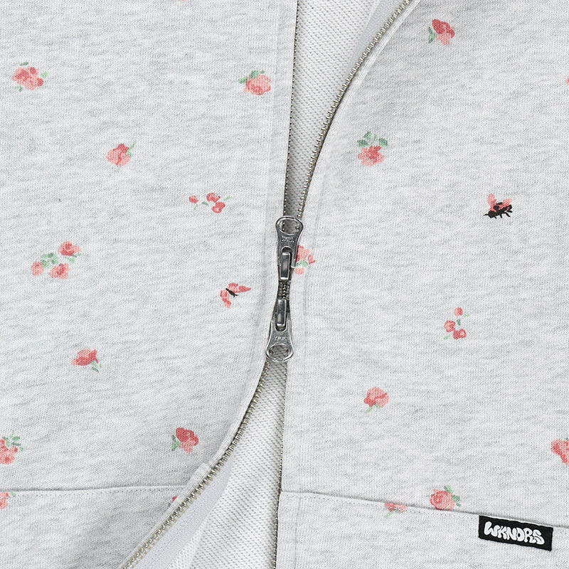 WKNDRS(ウィーケンダーズ)/ FLORAL ZIP-UP HOODIE -2.COLOR-