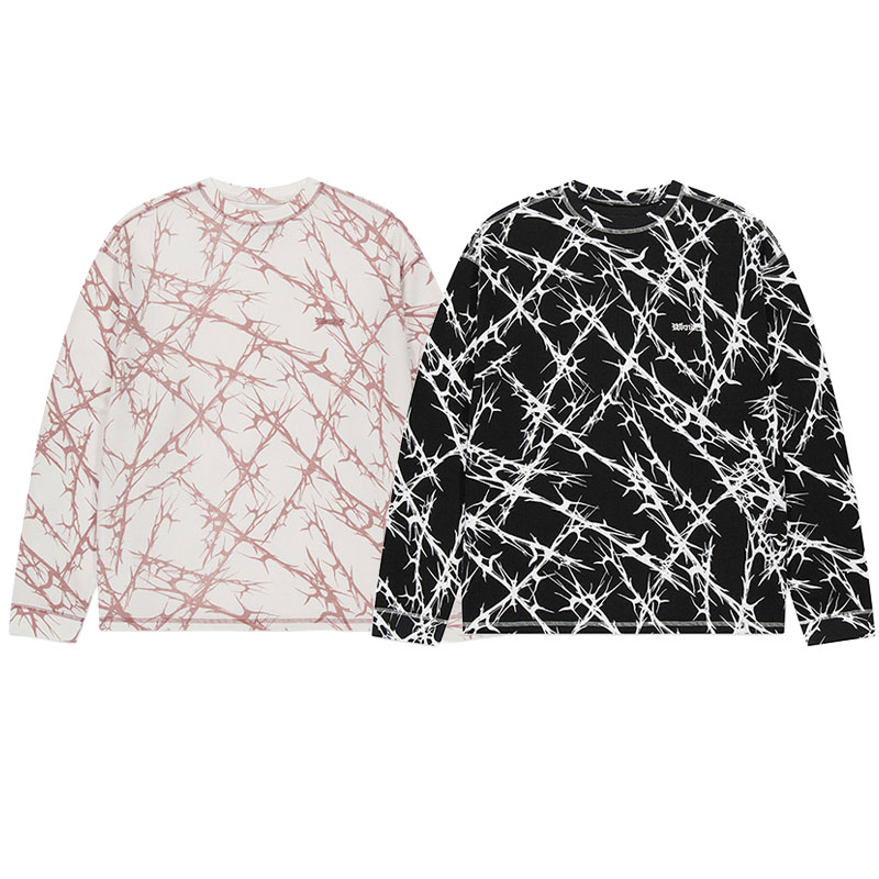 WKNDRS(ウィーケンダーズ)/ THORNS LS T-SHIRT -2.COLOR-