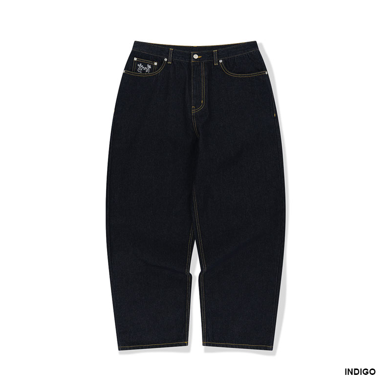WKNDRS(ウィーケンダーズ)/ FROG WIDE DENIM PANTS -2.COLOR-