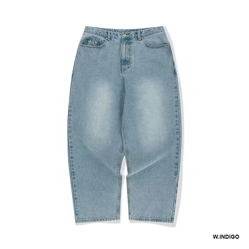 WKNDRS(ウィーケンダーズ)/ FROG WIDE DENIM PANTS -2.COLOR-