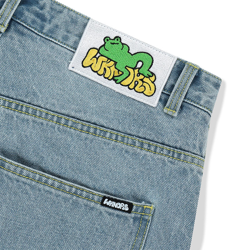 WKNDRS(ウィーケンダーズ)/ FROG WIDE DENIM PANTS -2.COLOR-