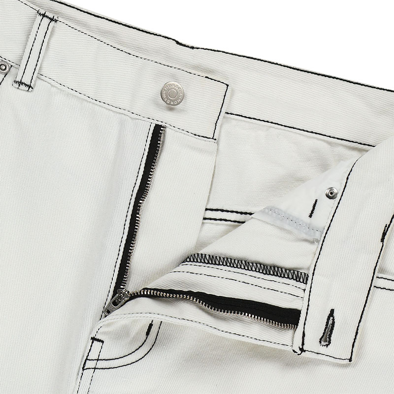 WKNDRS(ウィーケンダーズ)/ SCORPION BAGGY DENIM PANTS -WHITE-
