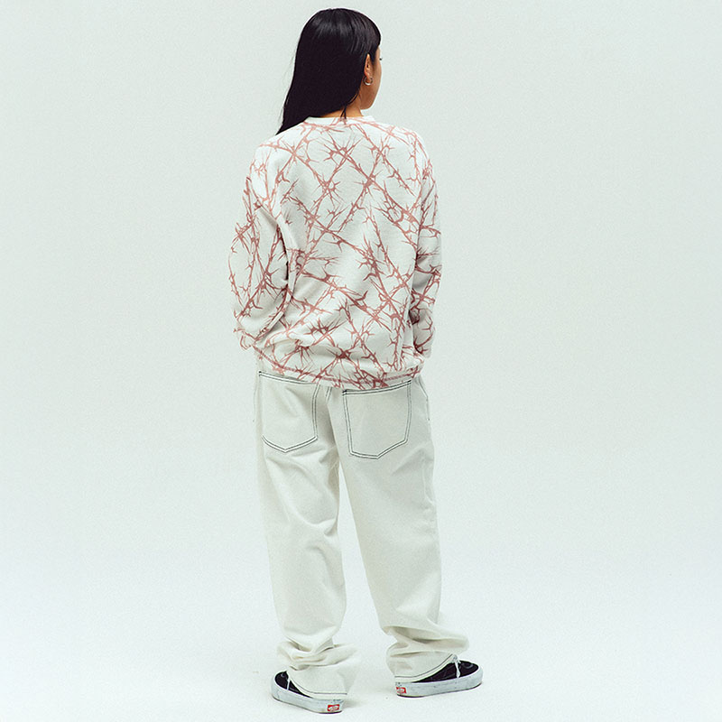 WKNDRS(ウィーケンダーズ)/ SCORPION BAGGY DENIM PANTS -WHITE-