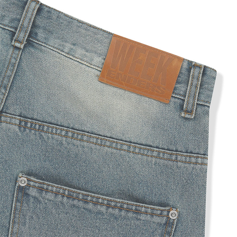 WKNDRS(ウィーケンダーズ)/ WIDE LOW CARPENTER PANTS -W.INDIGO-