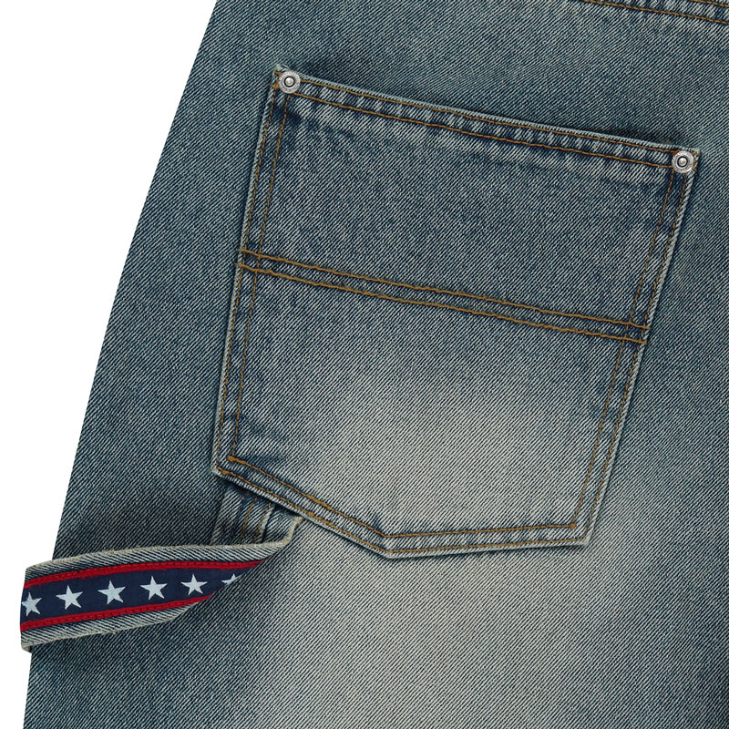 WKNDRS(ウィーケンダーズ)/ WIDE LOW CARPENTER PANTS -W.INDIGO-