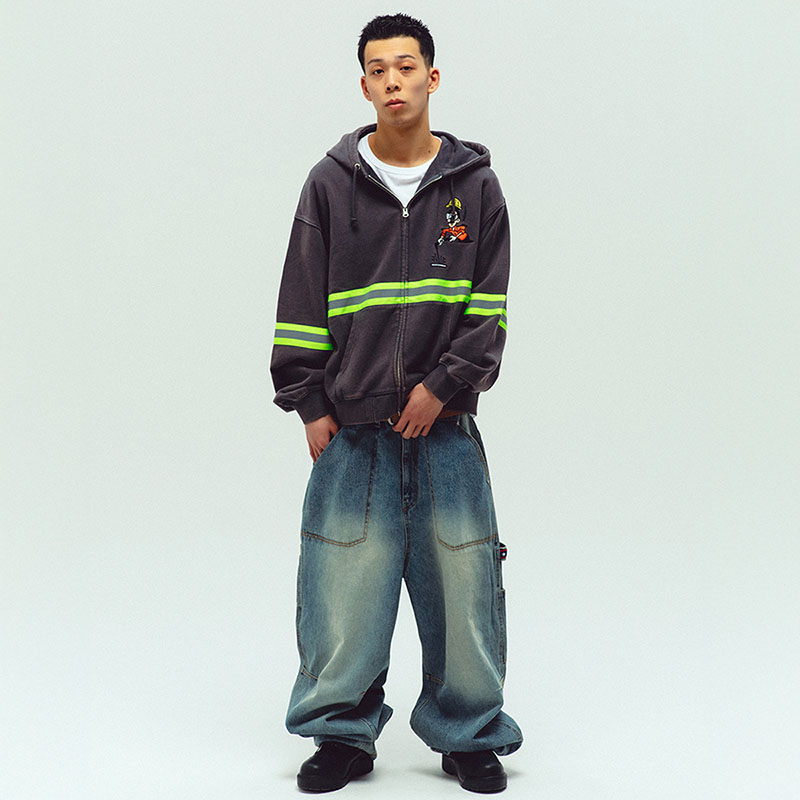 WKNDRS(ウィーケンダーズ)/ WIDE LOW CARPENTER PANTS -W.INDIGO-