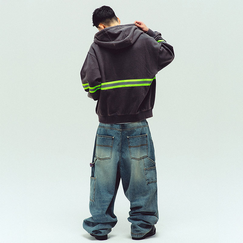 WKNDRS(ウィーケンダーズ)/ WIDE LOW CARPENTER PANTS -W.INDIGO-